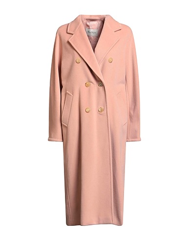MAX MARA Cappotto Rosa 90% Lana Vergine, 10% Cachemire