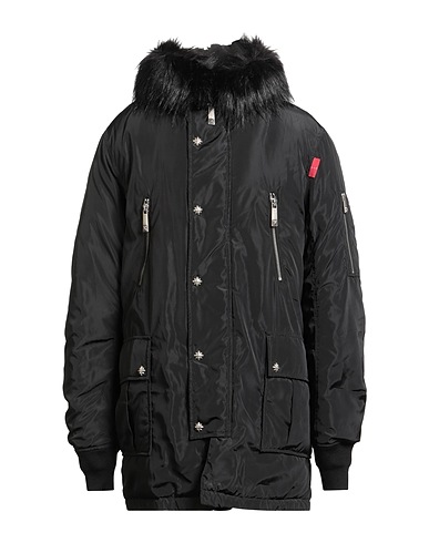 JOHN RICHMOND Coat Black 100% Polyester
