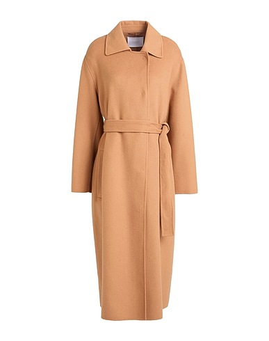 BOSS Coat Camel 50% Wool, 25% Polyester, 25% Viscose