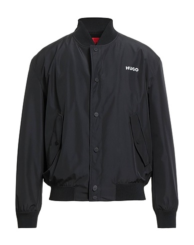 HUGO Bomber Black 100% Recycled polyester, Polyurethane