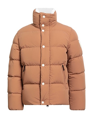 AFTERLABEL Shell jacket Brown 82% Polyamide, 18% Elastane