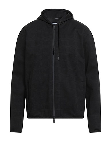 TOMBOLINI Jacket Black 93% Polyamide, 7% Elastane