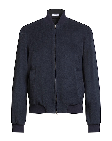 BOGLIOLI Bomber Midnight blue 100% Cashmere
