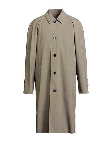 BURBERRY Full-length jacket Grey 95% Virgin Wool, 5% Elastane