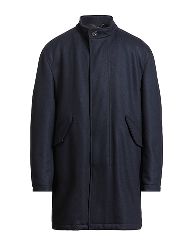 ARPÈGE HERITAGE Coat Midnight blue 100% Virgin Wool