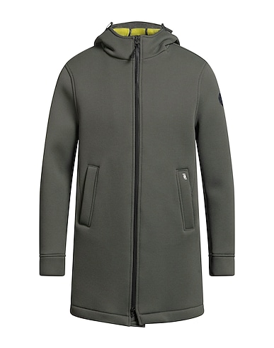 BOB Coat Military green 56% Polyamide, 22% Acrylic, 10% Wool, 9% Polyester, 3% Elastane