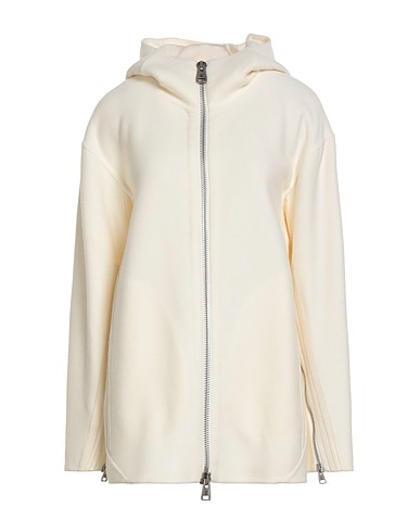 ERMANNO SCERVINO Jacket Cream 100% Virgin Wool, Lambskin