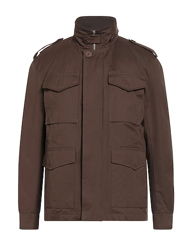 PALTÒ Jacket Military green 47% Cotton, 44% Polyester, 9% Nylon
