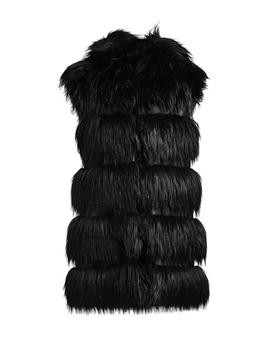 CRISTINAEFFE Teddy Coat Black 62% Modacrylic, 30% Acrylic, 8% Polyester