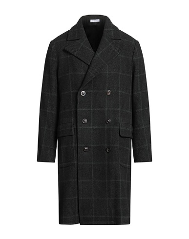 BOGLIOLI Coat Dark green 95% Virgin Wool, 5% Cashmere