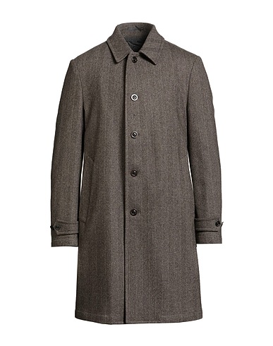 BOGLIOLI Coat Khaki 58% Wool, 32% Polyester, 5% Polyamide, 5% Cashmere