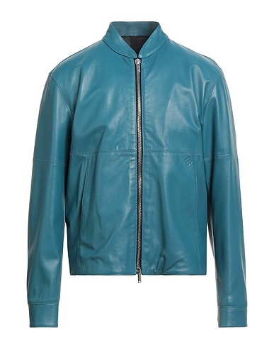 TAGLIATORE Jacket Deep teal 100% Lambskin