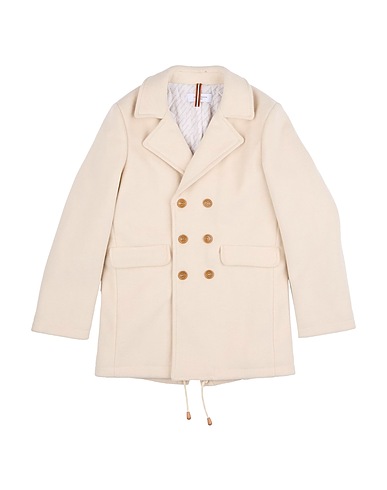 JECKERSON Cappotto Panna 87% Poliestere, 13% Viscosa
