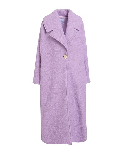 MARIAM AL SIBAI Cappotto Lilla 100% Lana