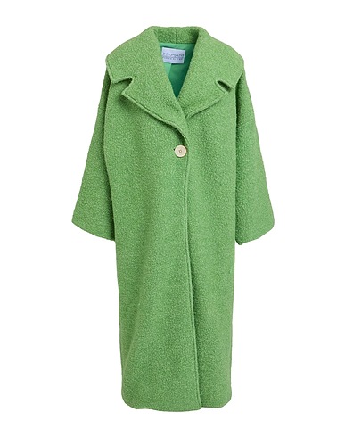 MARIAM AL SIBAI Cappotto Verde 100% Lana