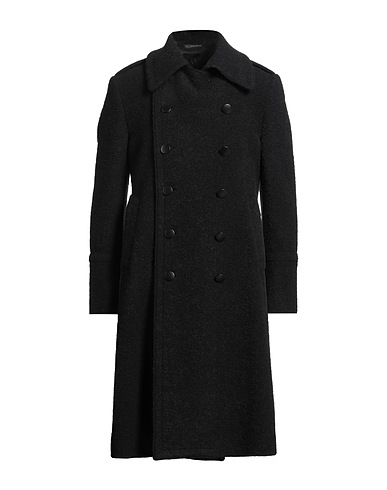 TAGLIATORE Coat Black 85% Virgin Wool, 10% Polyamide, 5% Cashmere