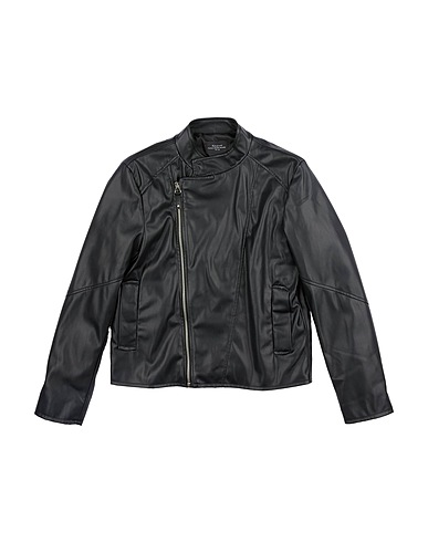 PAOLO PECORA Jacket Black 100% Polyurethane