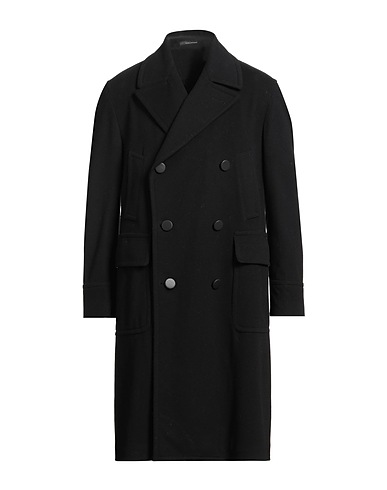 TAGLIATORE Coat Black 90% Virgin Wool, 10% Cashmere