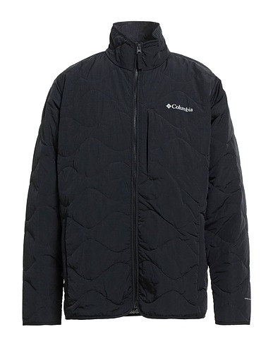 COLUMBIA Shell jacket Black 100% Nylon