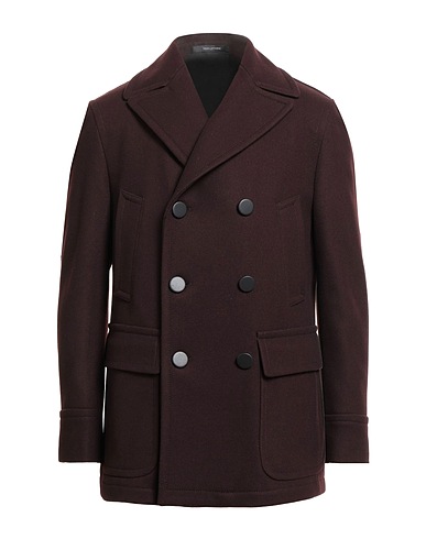 TAGLIATORE Coat Plum 70% Virgin Wool, 20% Polyamide, 10% Cashmere