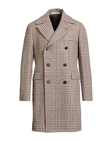 TAGLIATORE Coat Beige 97% Virgin Wool, 3% Cashmere