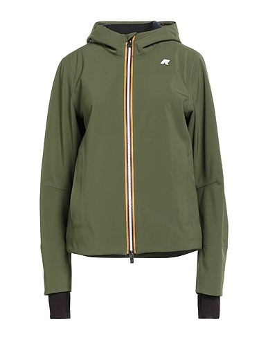 K-WAY Cazadora Verde militar 92% Poliéster, 8% Poliuretano