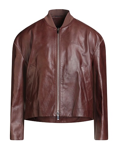 DIOR Bomber Chocolate brown 100% Calfskin