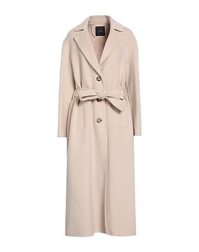 PINKO Cappotto Beige 100% Lana