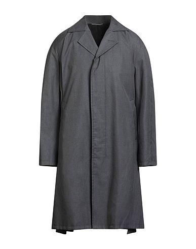 DIOR Full-length jacket Grey 82% Cotton, 18% Silk