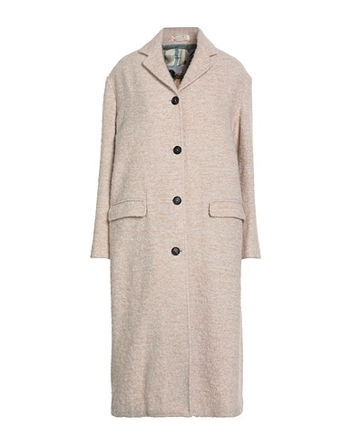 MASSIMO ALBA Coat Beige 45% Alpaca wool, 38% Virgin Wool, 17% Nylon