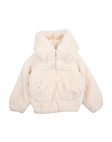 MONNALISA Teddy Coat Ivory 100% Polyester