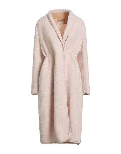 GENTRYPORTOFINO Coat Beige 52% Alpaca wool, 28% Virgin Wool, 20% Polyamide