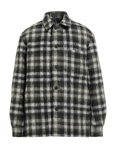 HEVÒ ブルゾン セージグリーン ポリエステル 77% / バージンウール 23%