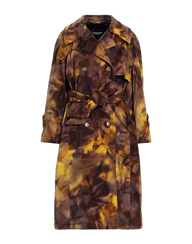 DONDUP Coat Mustard 97% Cotton, 3% Elastane