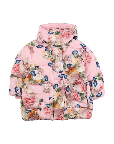 MONNALISA Shell jacket Pink 97% Polyester, 3% Elastane