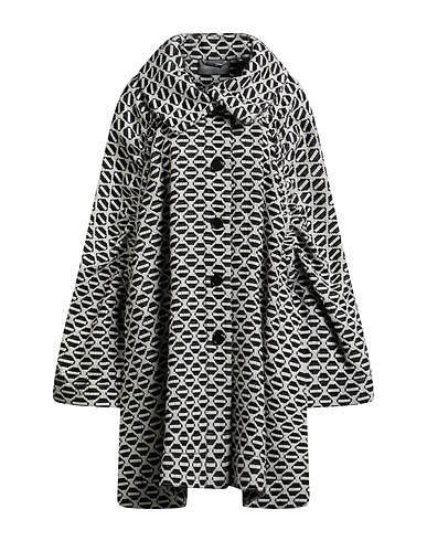 ALBERTA FERRETTI Coat Black 78% Wool, 22% Polyamide, Virgin Wool
