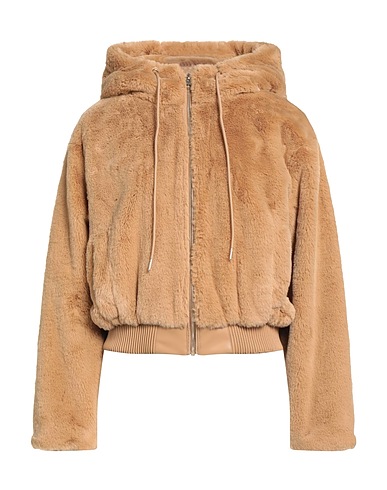 GAUDÌ Teddy Coat Sand 100% Polyester