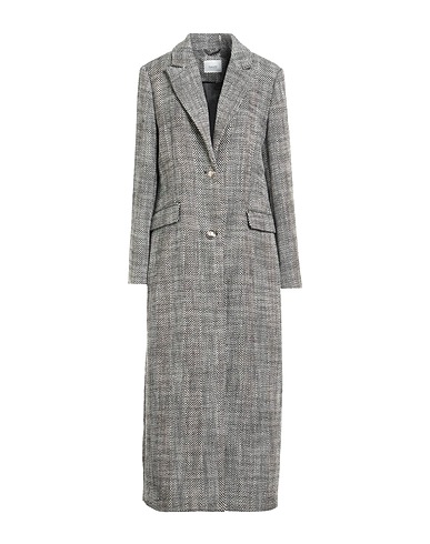 GAUDÌ Mantel Schwarz 86% Polyester, 10% Wolle, 4% Andere Fasern