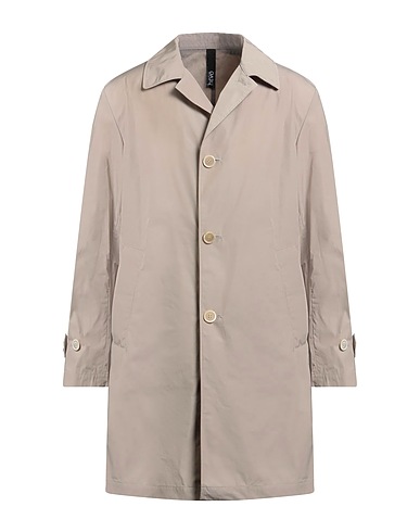 HEVÒ Full-length jacket Khaki 60% Polyester, 40% Cotton