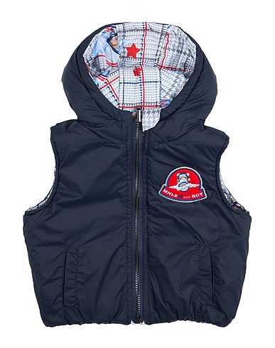 MONNALISA Gilet Navy blue 100% Polyester