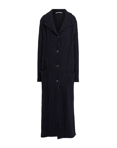 TRANSIT Coat PAR-SUCH Black 55% Linen, 20% Polyamide, 13% Alpaca wool, 12% Virgin Wool