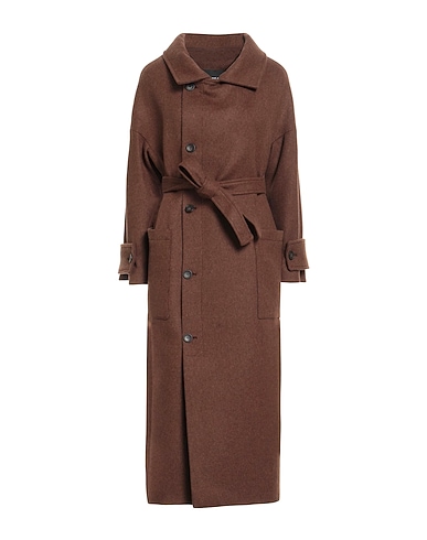 CHAPEAU Coat Brown 65% Wool, 30% Polyamide, 5% Other Fibres