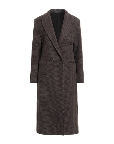 CHAPEAU Coat Dark purple 45% Acrylic, 30% Polyester, 20% Wool, 5% Other Fibres