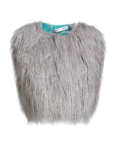 ALABAMA MUSE Teddy Coat Light grey 86% Modacrylic, 14% Polyester