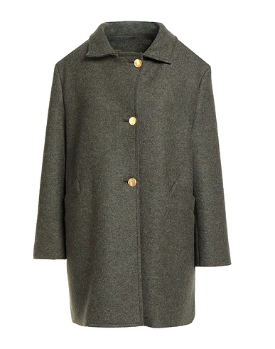 CHAPEAU Coat Military green 100% Virgin Wool