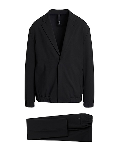 HEVÒ Suits Black 53% Polyester, 43% Virgin Wool, 4% Elastane