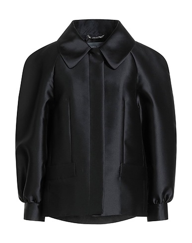 ALBERTA FERRETTI Jacket Black 85% Polyester, 15% Silk