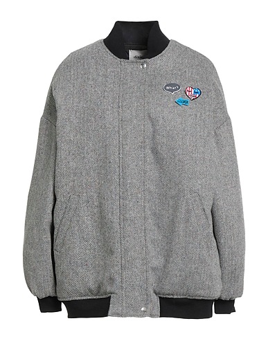 DIXIE Bomber Grey 41% Acrylic, 29% Polyester, 25% Wool, 5% Silk