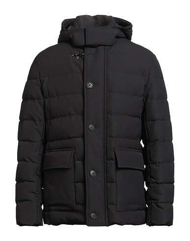 FAY Piumino Nero 88% Poliammide, 12% Elastan