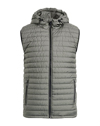 ECOALF Gilet Military green 100% Recycled polyester, EcoVero™ viscose, Organic cotton, Linen